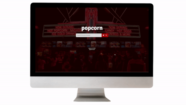 popcorn - Responsive Website Animation