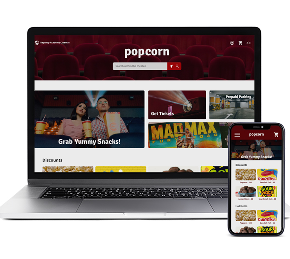 popcorn - Responsive Website